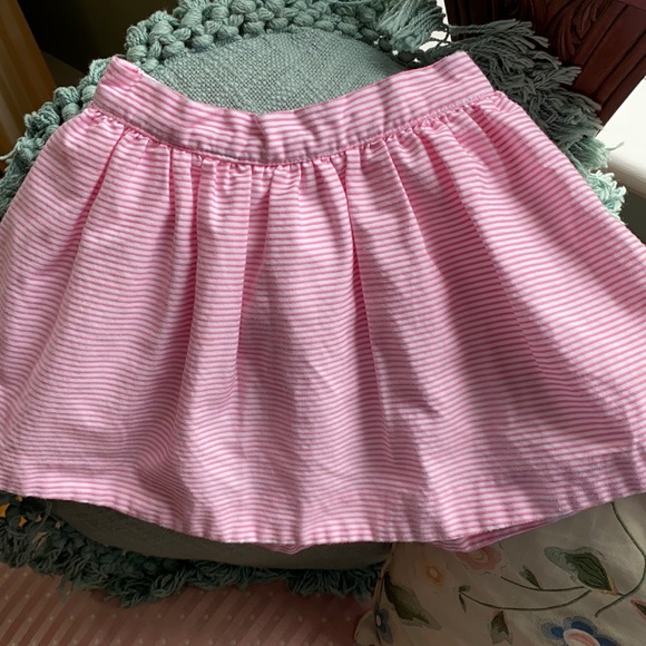 Janie and Jack pink and white skirt - Picture 1 of 3
